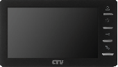 Видеодомофон CTV-M1701S (черный)