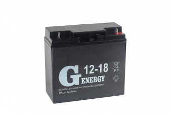 Аккумулятор 12В 18Ач G-energy 12-18