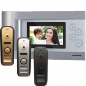 Комплект видеодомофон Commax CDV-43Q + вызывная панель Arsenal Аврора 2